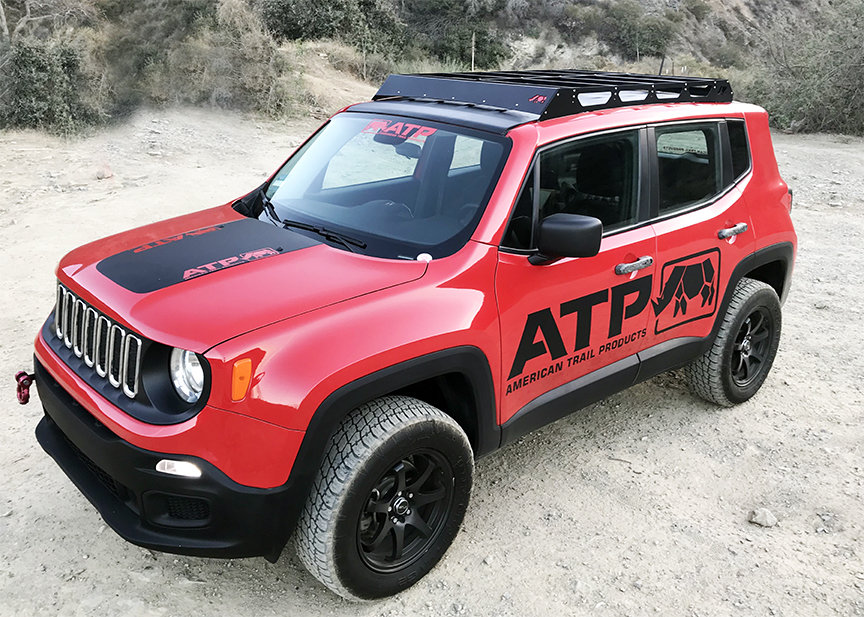 American Trail Products 37150001 Roof Rack For 15 20 Jeep Renegade Bu Quadratec