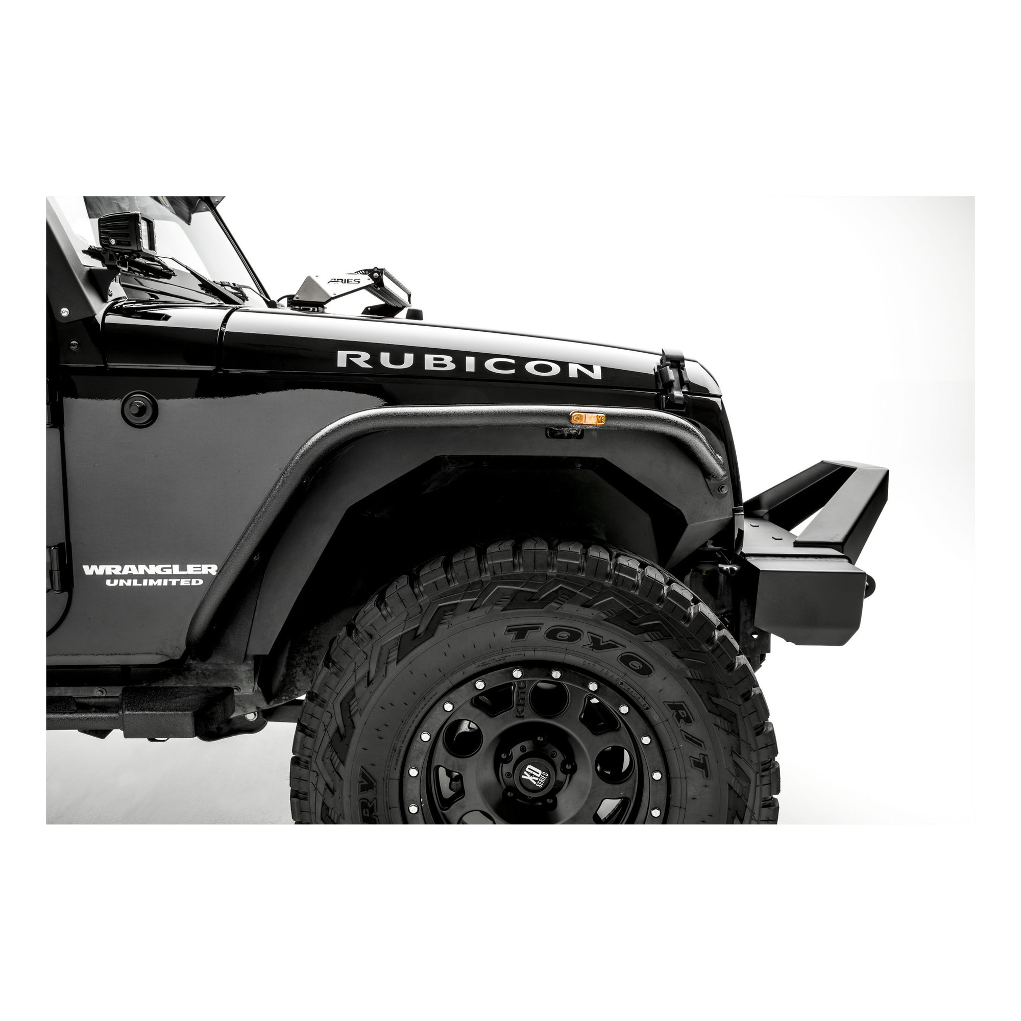 Jeep wrangler deals fender flares used