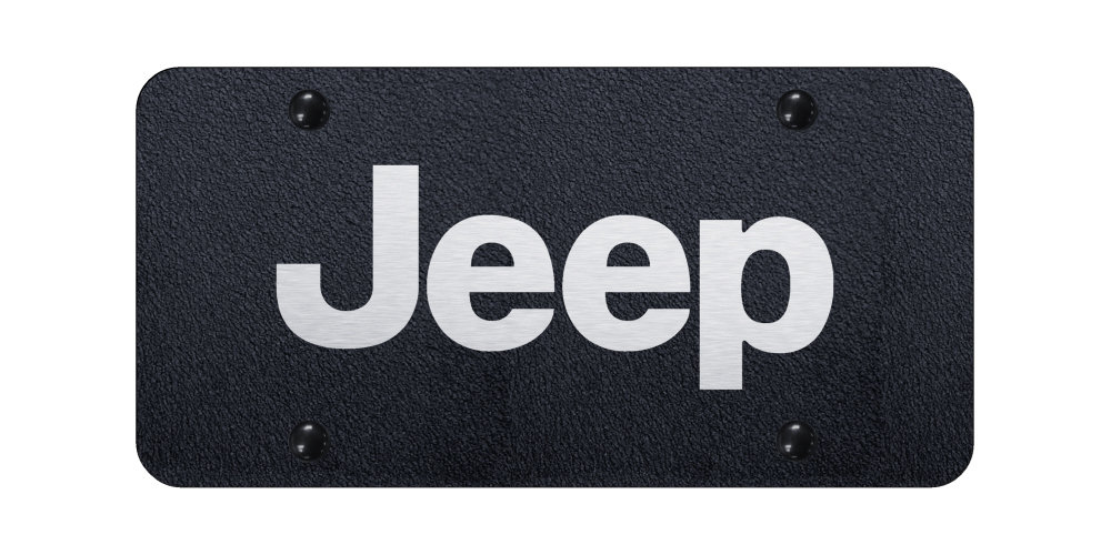 Automotive Gold Pljeeerb Jeep Logo License Plate Rugged