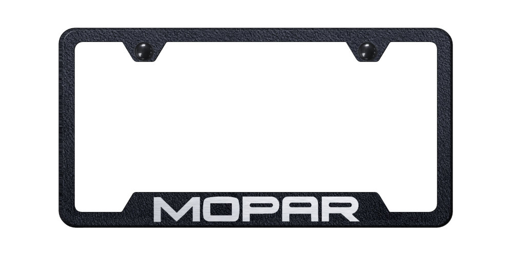Automotive Gold Gfmoperb Mopar Cut Out License Plate Frame