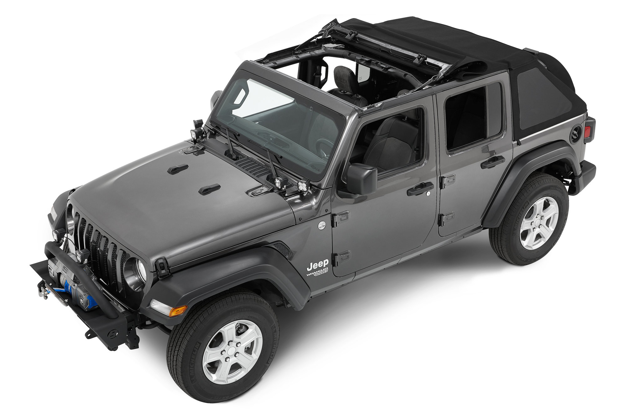 Bestop All-New Trektop NX Soft Top for 18-22 Jeep Wrangler JL Unlimited |  Quadratec