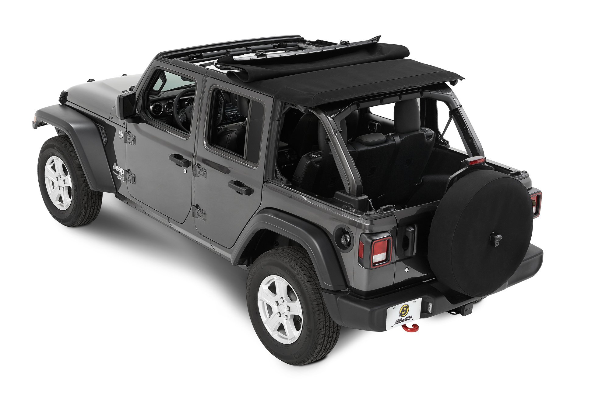 Bestop All-New Trektop NX Soft Top for 18-22 Jeep Wrangler JL Unlimited |  Quadratec