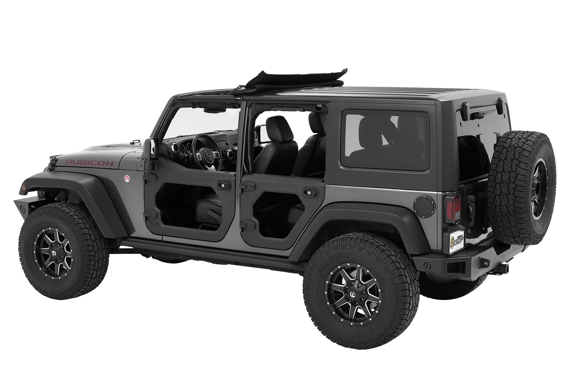 Bestop Core Doors for 07-18 Jeep Wrangler JK Unlimited 4-Door | Quadratec