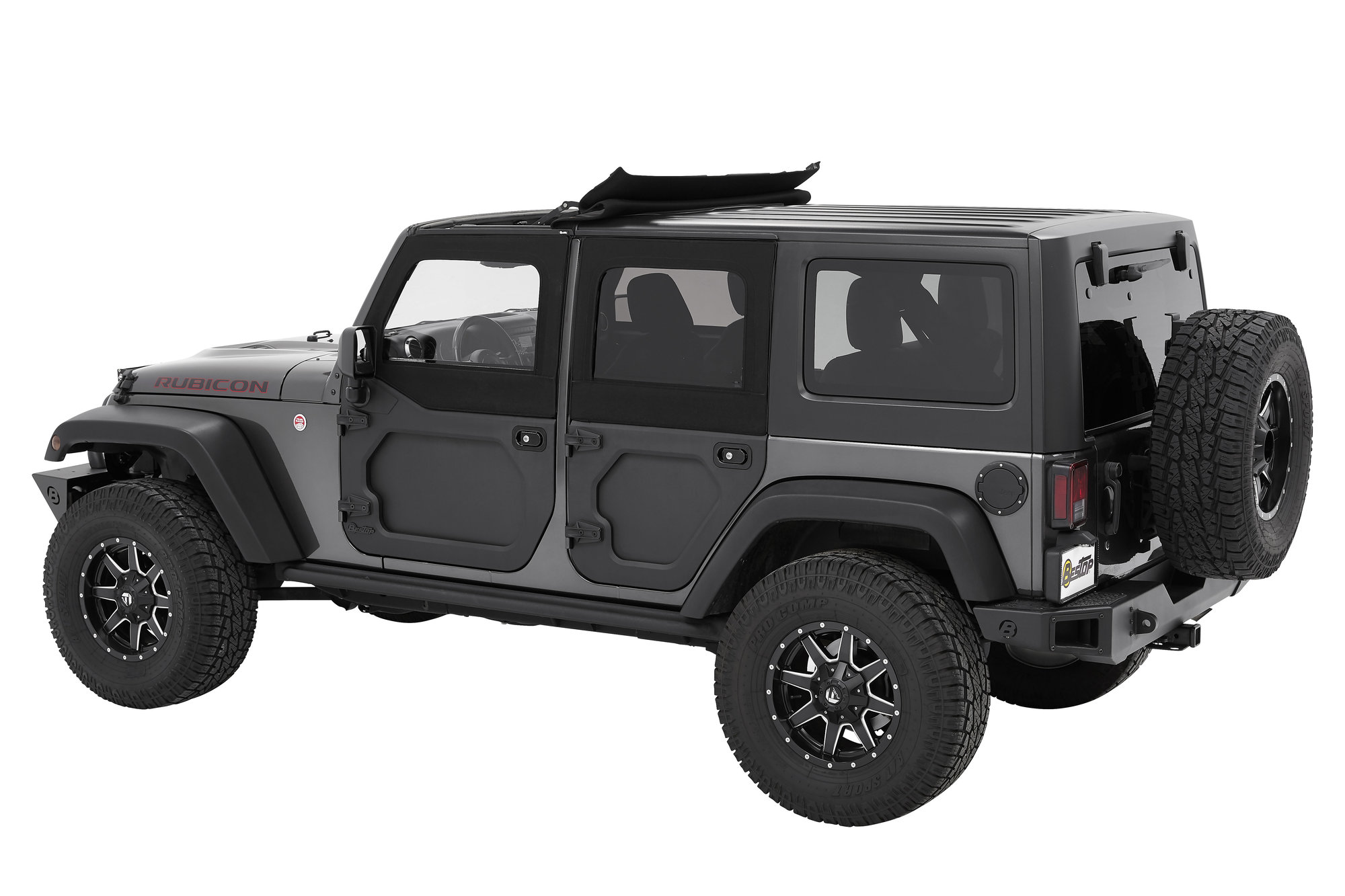 Bestop Core Doors For 07 18 Jeep Wrangler Jk Unlimited 4 Door Quadratec