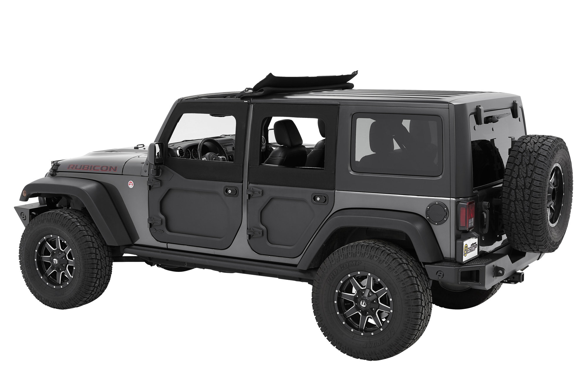 Bestop Core Doors for 0718 Jeep Wrangler JK Unlimited 4Door Quadratec