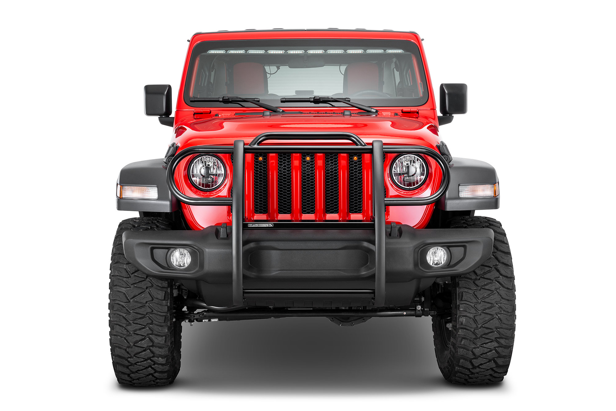 Black Horse Offroad 17JPJLMA Off Road Grille Guard for 18-23 Jeep Wrangler  JL | Quadratec