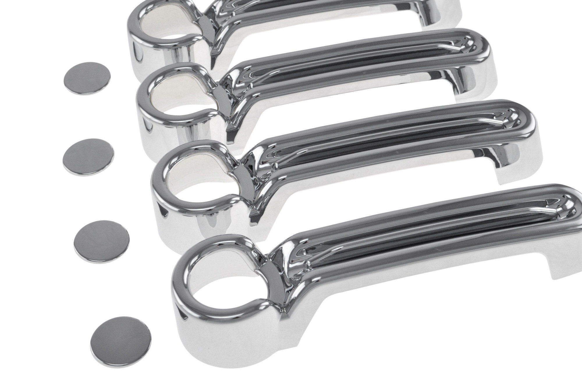 jeep wrangler chrome door handles