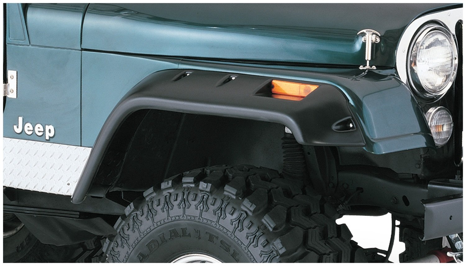Crown Automotive Front Right Fender Flare Kit For 1955-1986 Jeep CJ5 / CJ7 – 8997109