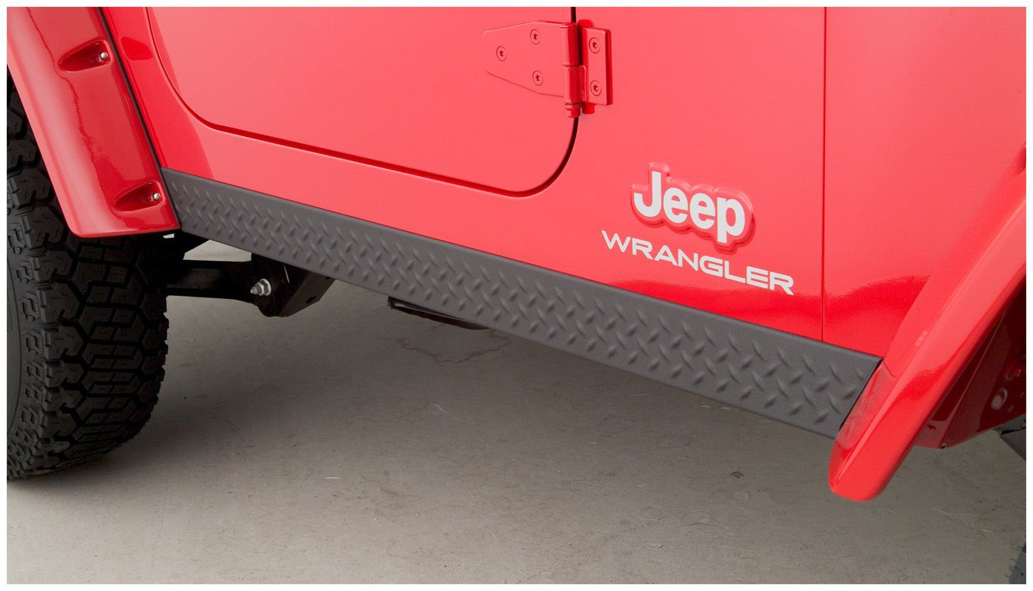 Bushwacker 14002 TrailArmor Rocker Panels for 97-06 Jeep Wrangler TJ |  Quadratec