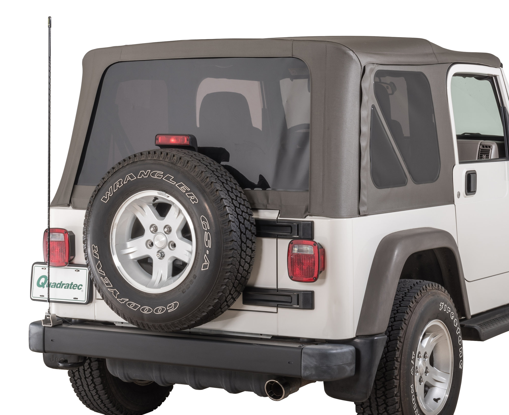 Quadratec CB Antenna Mount Kit for 97-06 Jeep Wrangler TJ & Unlimited |  Quadratec