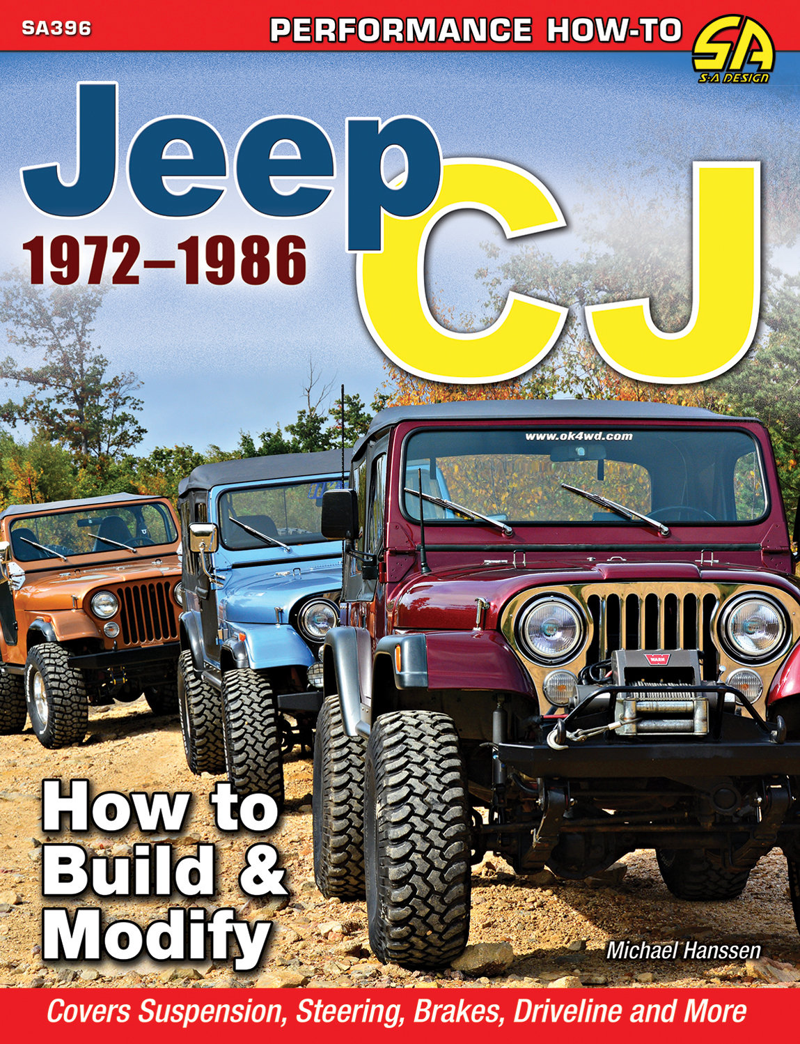 Cartech Automotive Books & Manuals SA396 Jeep CJ 1972-1986: How to