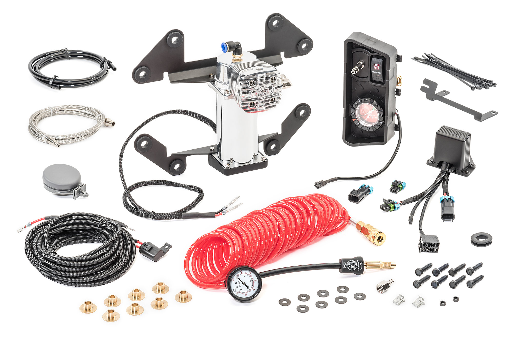 Cliffride 19025 Integrated Air Compressor for 0718 Jeep Wrangler JK Quadratec