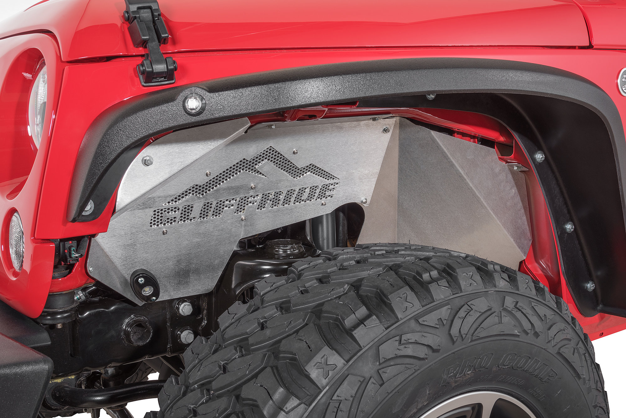 Cliffride 19011 Dishpan Inner Fender Well Liners for 07-18 Jeep Wrangler JK  | Quadratec