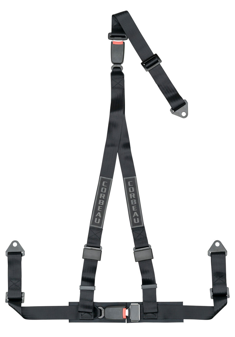 Corbeau 2 Inch Double Release Bolt In Harness Belts
