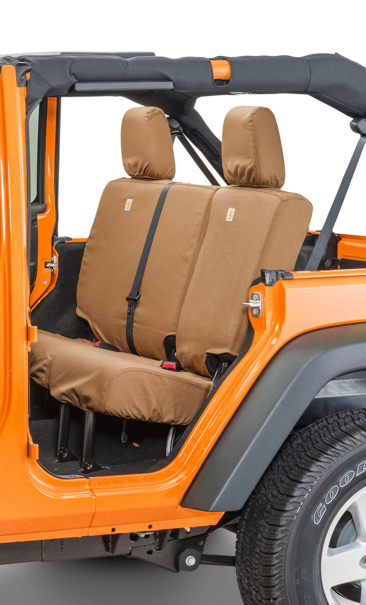 Covercraft Carhartt Rear SeatSaver Seat Protector for 18-20 Jeep Wrangler  JL 2-Door | Quadratec