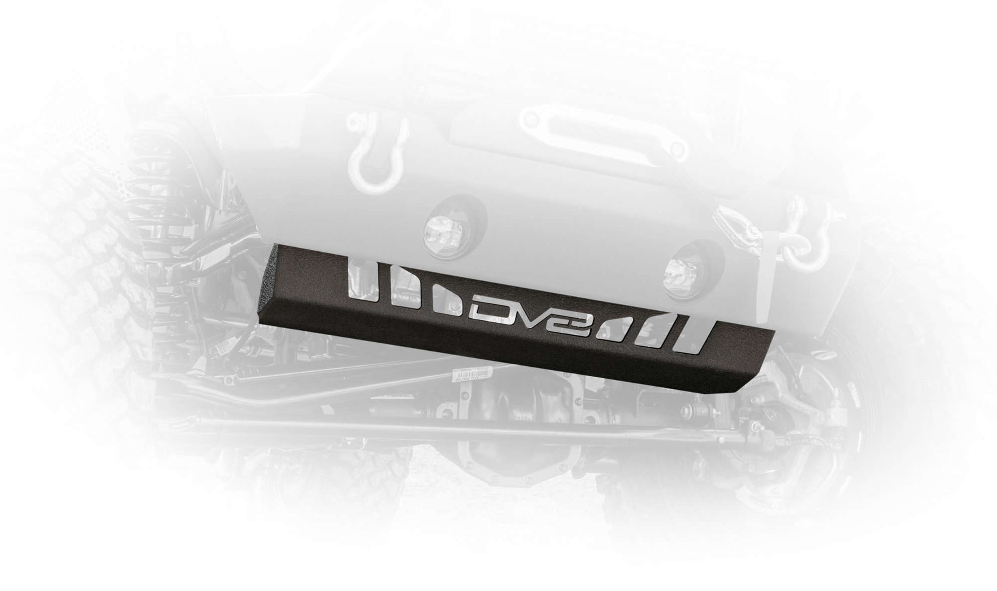 DV8 Offroad SPJL-01 Sway Bar Disconnect Skid Plate For 18-20 Jeep