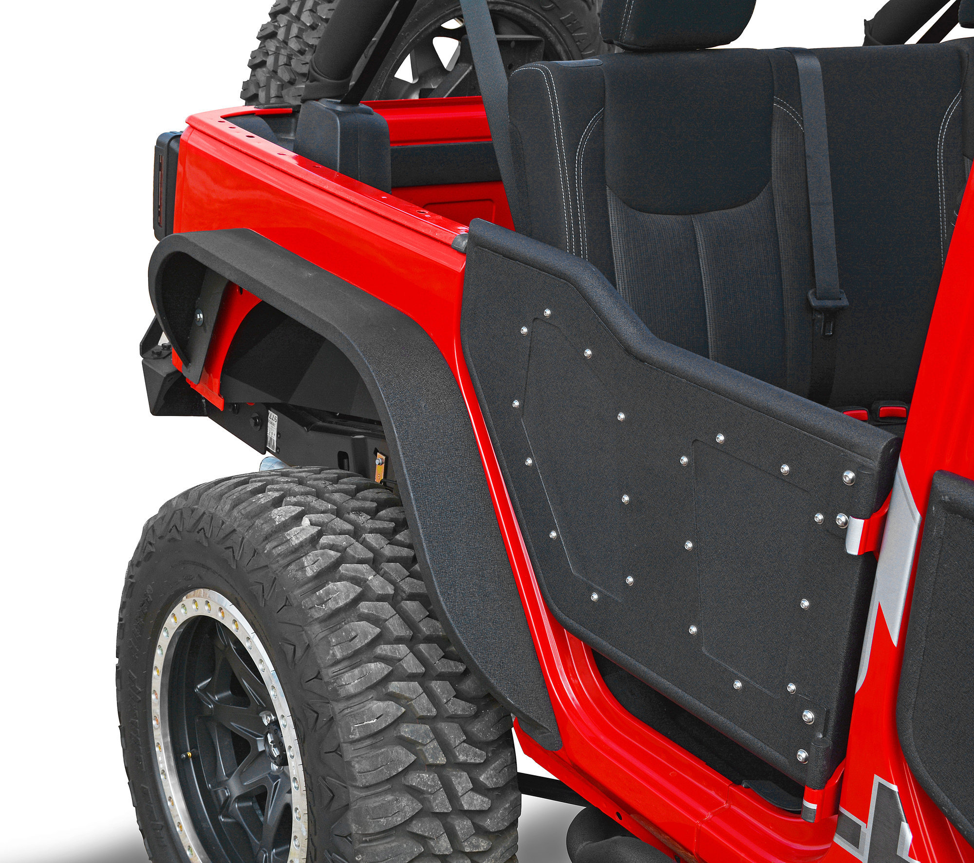 DV8 Offroad Slim Fenders with Inner Liners for 0718 Jeep Wrangler JK