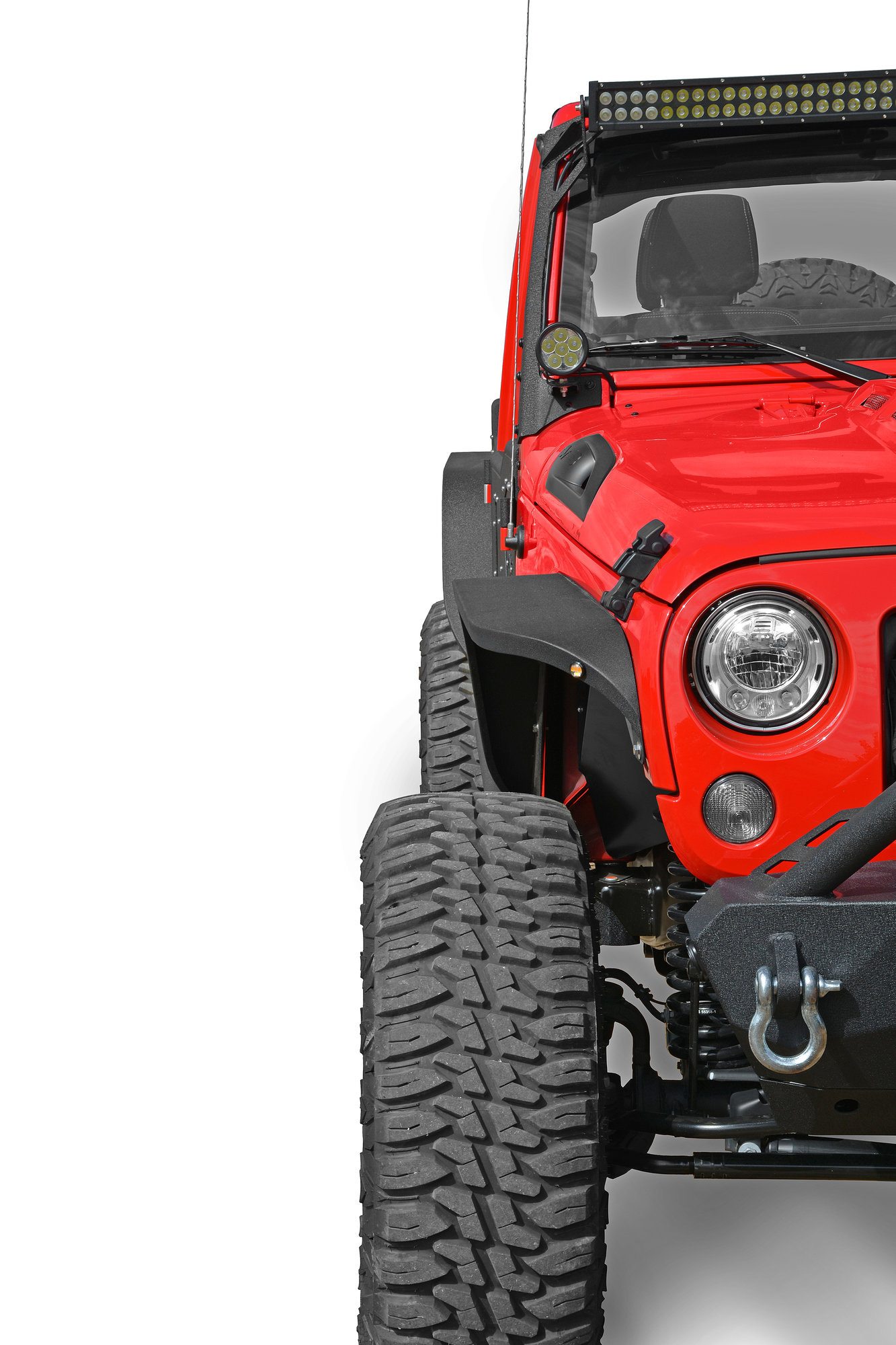 DV8 Offroad FENDB-06 Slim Fenders for 07-18 Jeep Wrangler JK | Quadratec