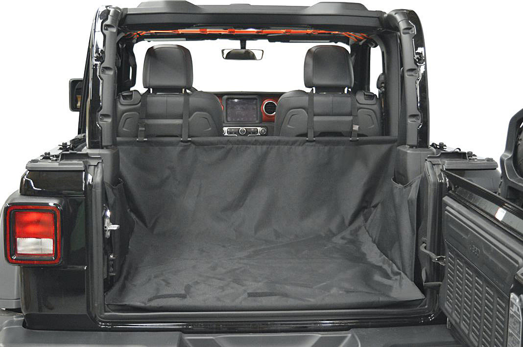 Dirtydog 4X4 Rear Cargo Liner for 18-20 Jeep Wrangler JL 2-Door | Quadratec