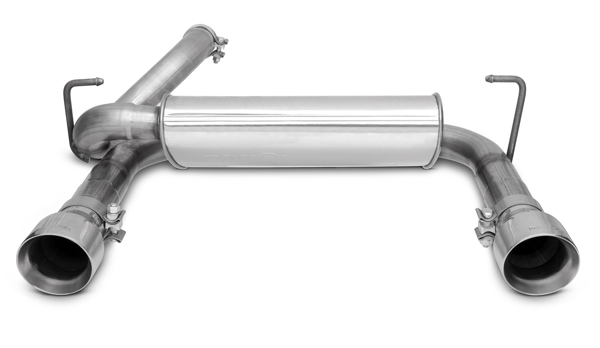 Dynomax 39536 Super Turbo Axle Back Exhaust With Dual Exit In