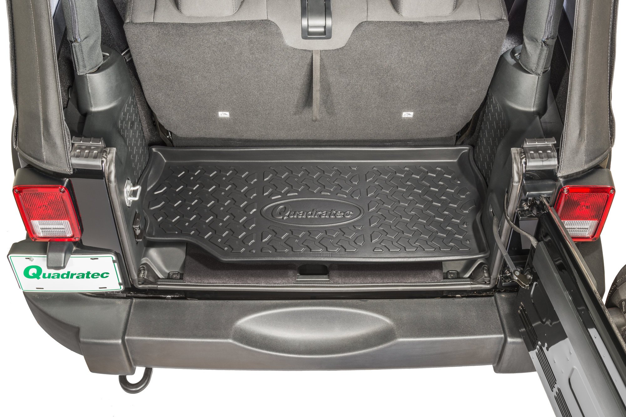 Quadratec Ultimate Behind the Seat Cargo Liner for 07-18 Jeep Wrangler JK |  Quadratec