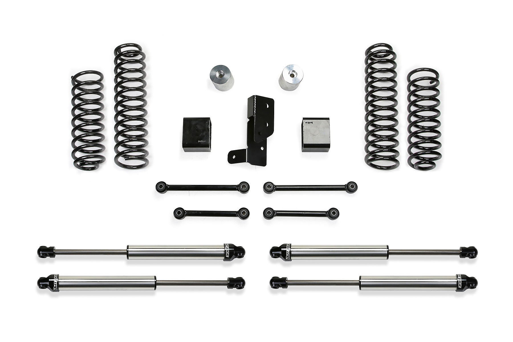 Fabtech 3" Sport Lift Kit with Dirt Logic 2.25 Shocks for 1823 Jeep