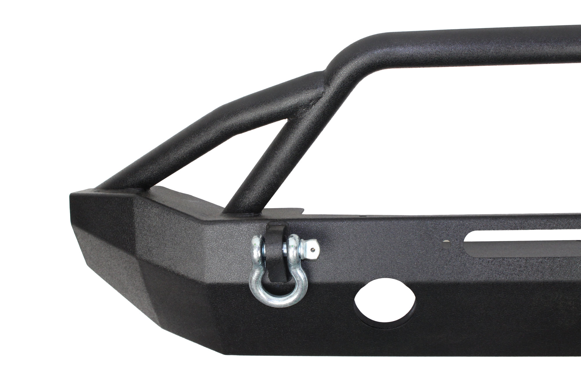 Fishbone Offroad FB22068 Full Width Front Winch Bumper for 07-18 