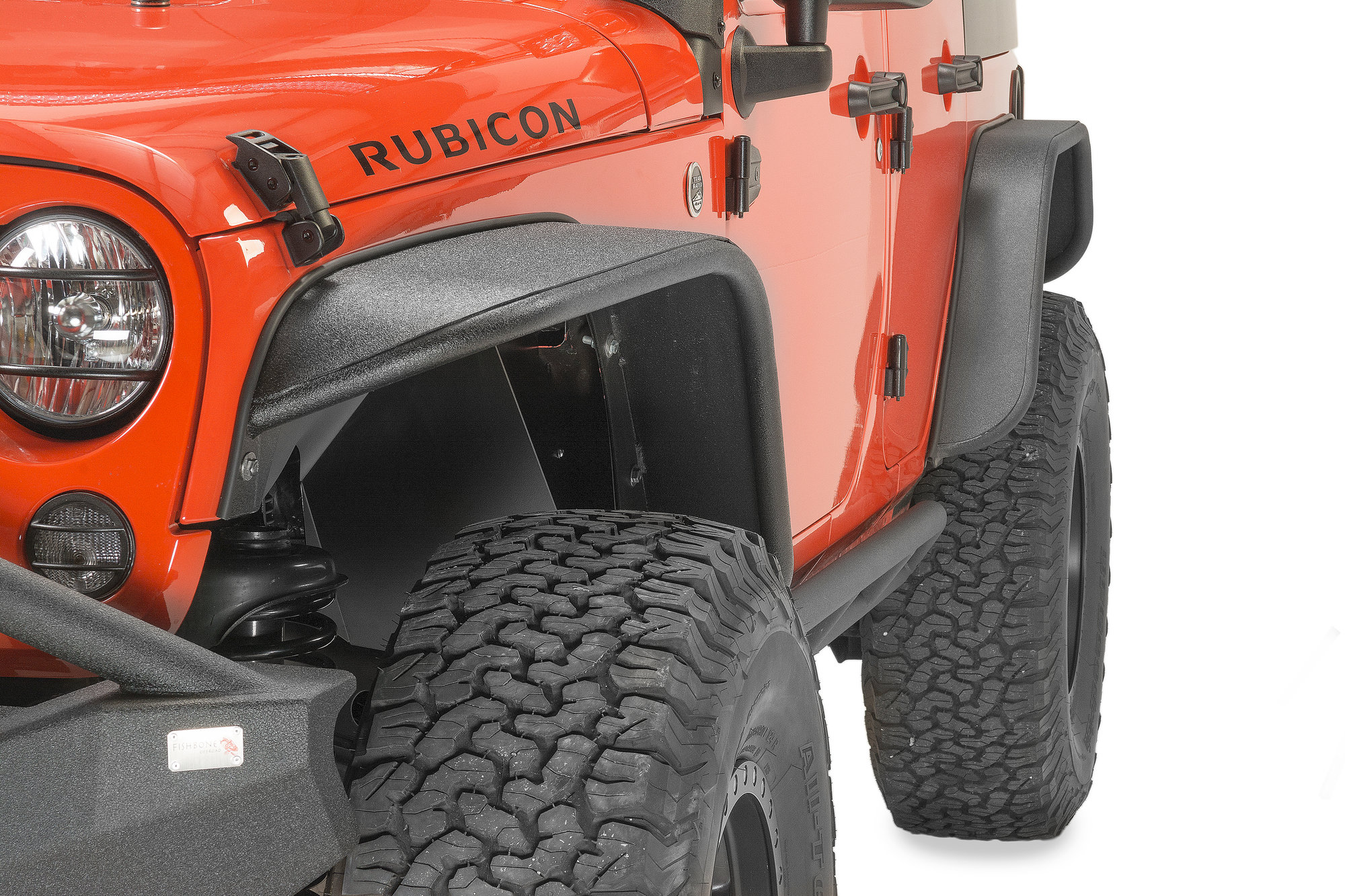 Fishbone Offroad FB33006 Aluminum Tube Fenders for 07-18 Jeep Wrangler JK |  Quadratec