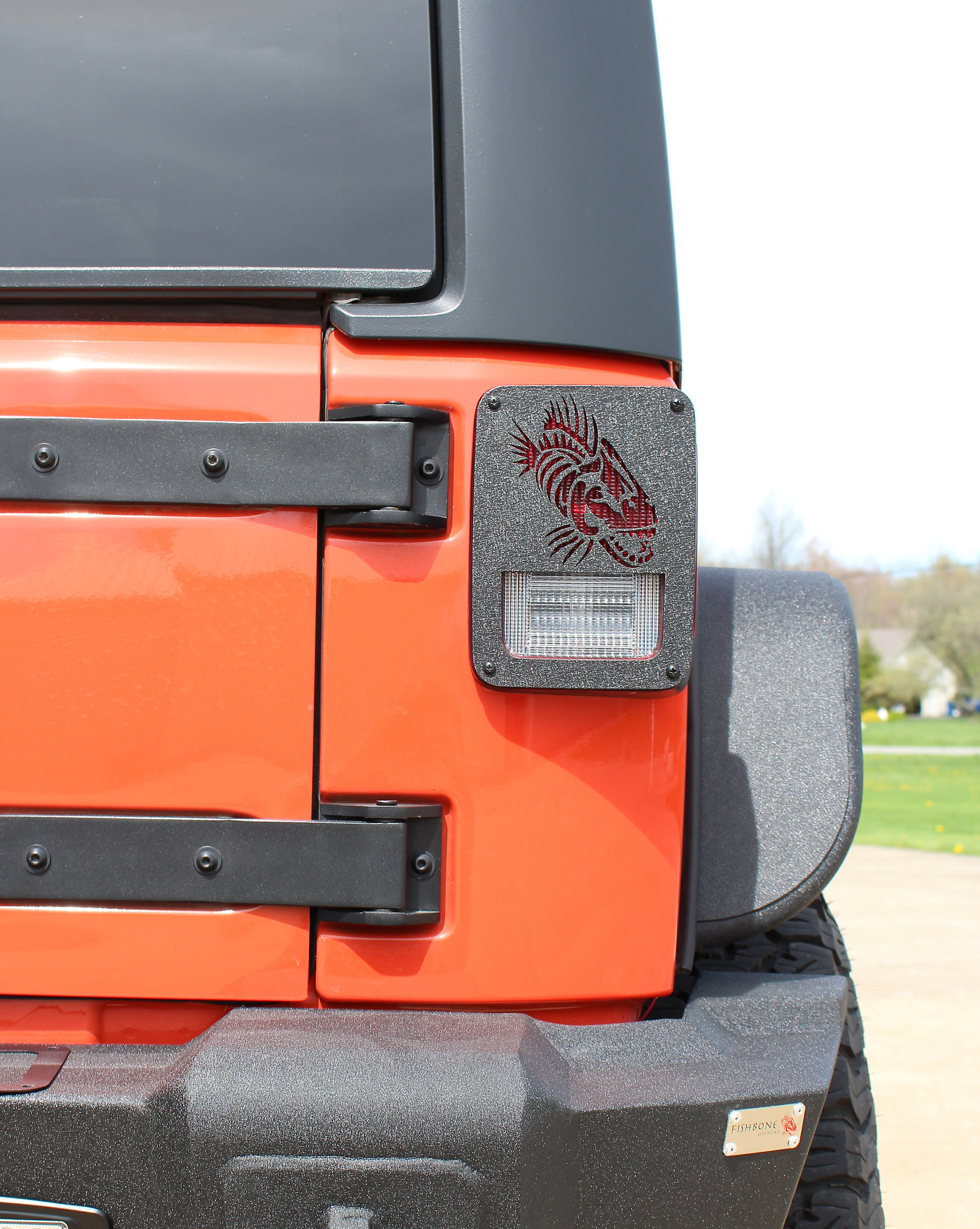 Fishbone Offroad FB31043 Tail Light Covers for 07-18 Jeep Wrangler JK |  Quadratec