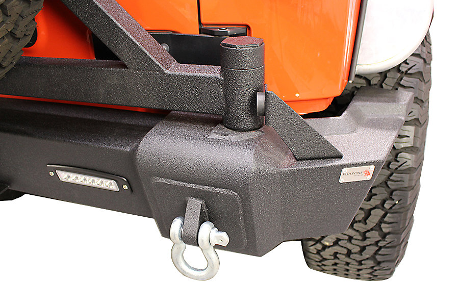 Fishbone Offroad Fb22050 Rear Bumper With Tire Carrier For