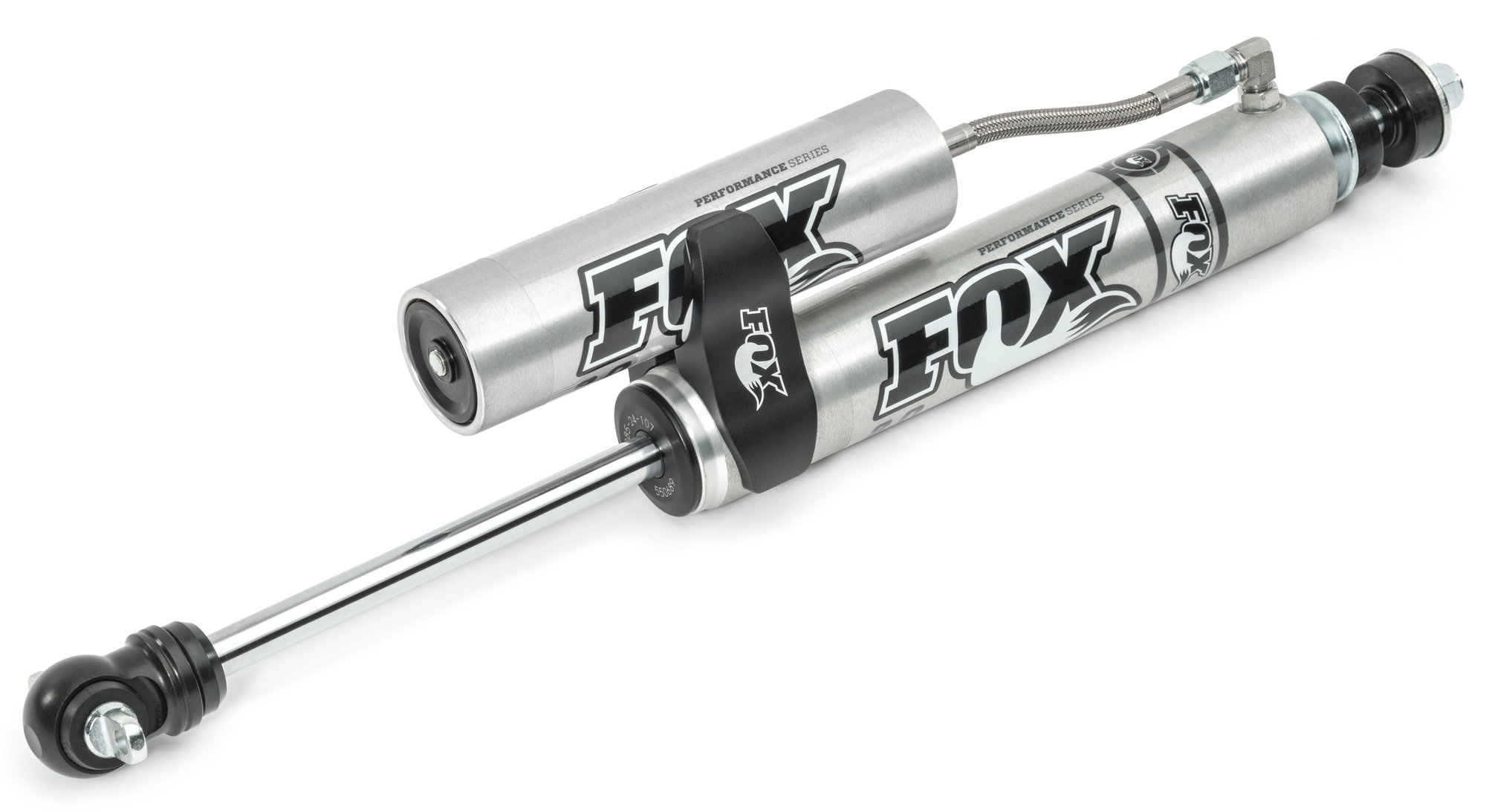 Fox® Racing Shox Front  Performance Series Remote Reservoir Shock for  84-04 Jeep Cherokee XJ, Comanche MJ, Grand Cherokee ZJ & WJ | Quadratec