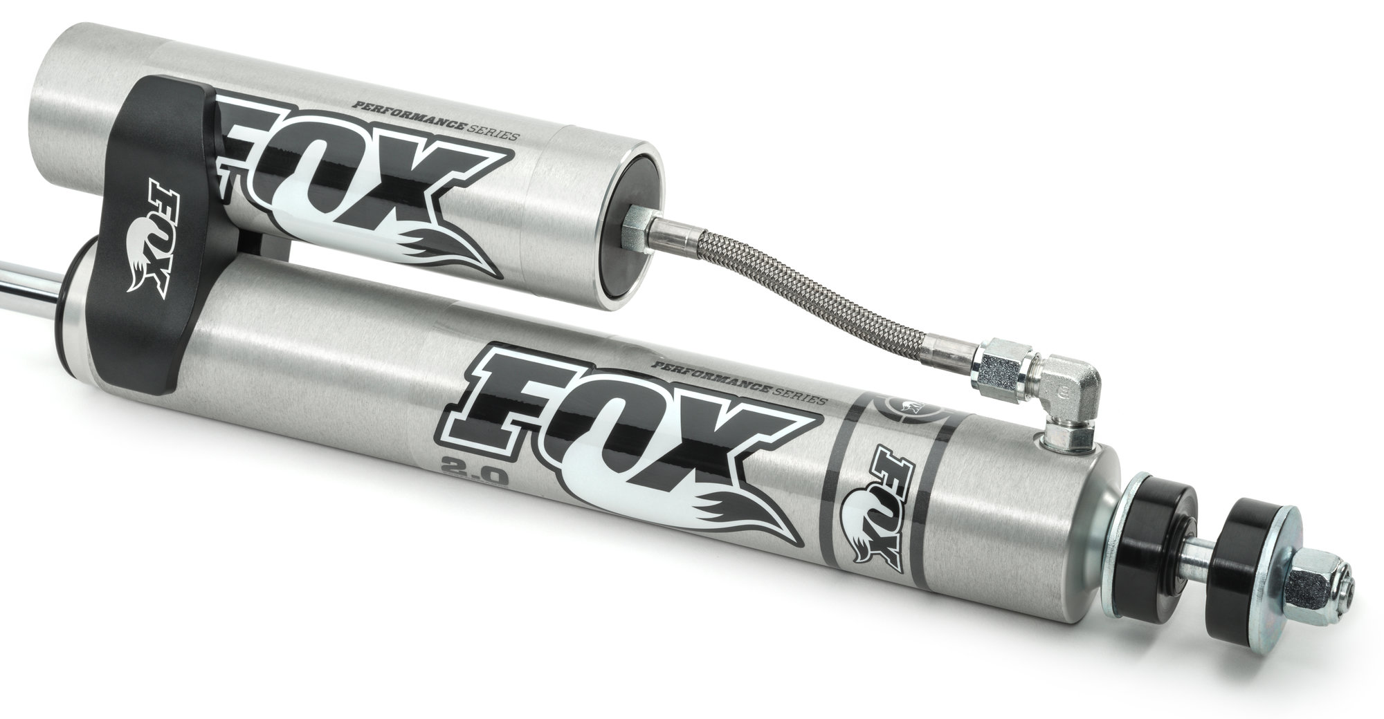 Fox Racing Shox Front 2 0 Performance Series Remote Reservoir Shock For 84 04 Jeep Cherokee Xj Comanche Mj Grand Cherokee Zj Wj Quadratec