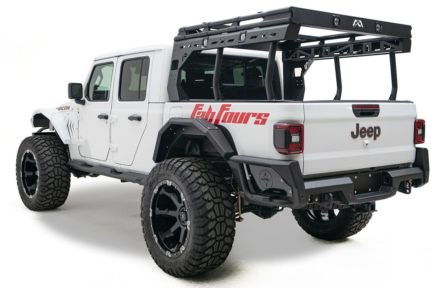 Fab Fours Overland Rack For 20 21 Jeep Gladiator Jt Quadratec