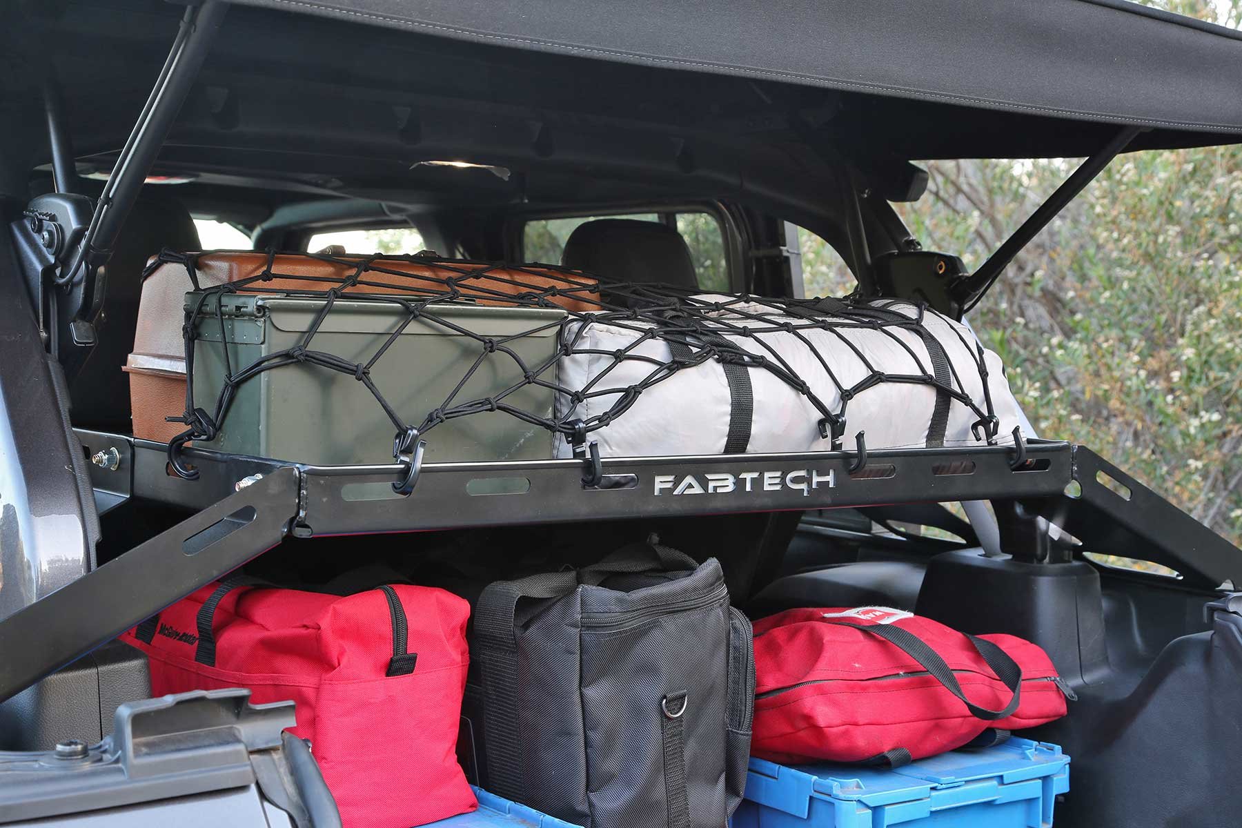 Fabtech Fts24211 Interior Cargo Rack For 18 20 Jeep