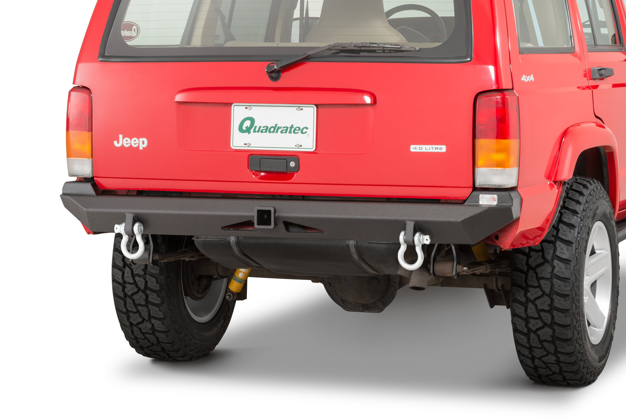 Fishbone Offroad FB22079 Bullhead Rear Bumper for 84-01 Jeep® Cherokee XJ |  Quadratec