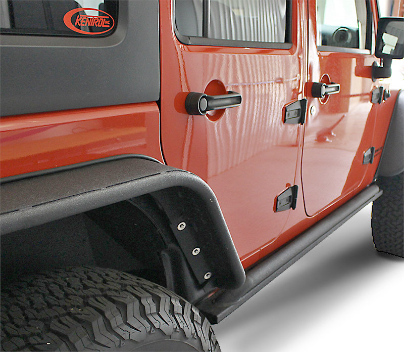 Fishbone Offroad Rubicon Rock Sliders for 07-18 Jeep