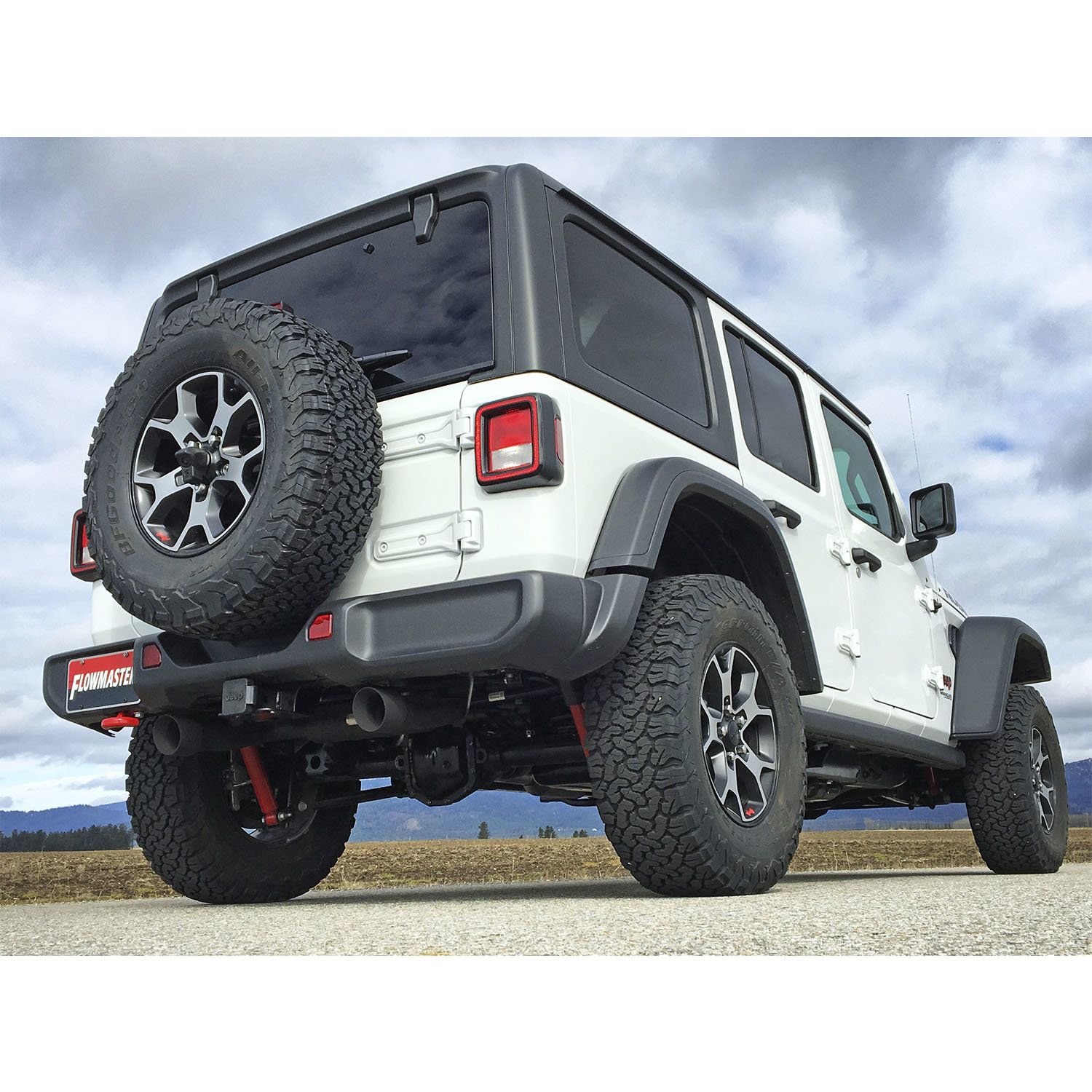 Flowmaster 817803 Outlaw Dual Axle Back Exhuast Kit For 18