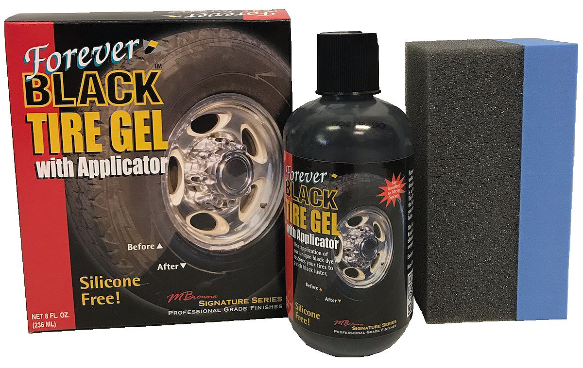 Forever Black FB810 Tire Gel with Foam Applicator Quadratec
