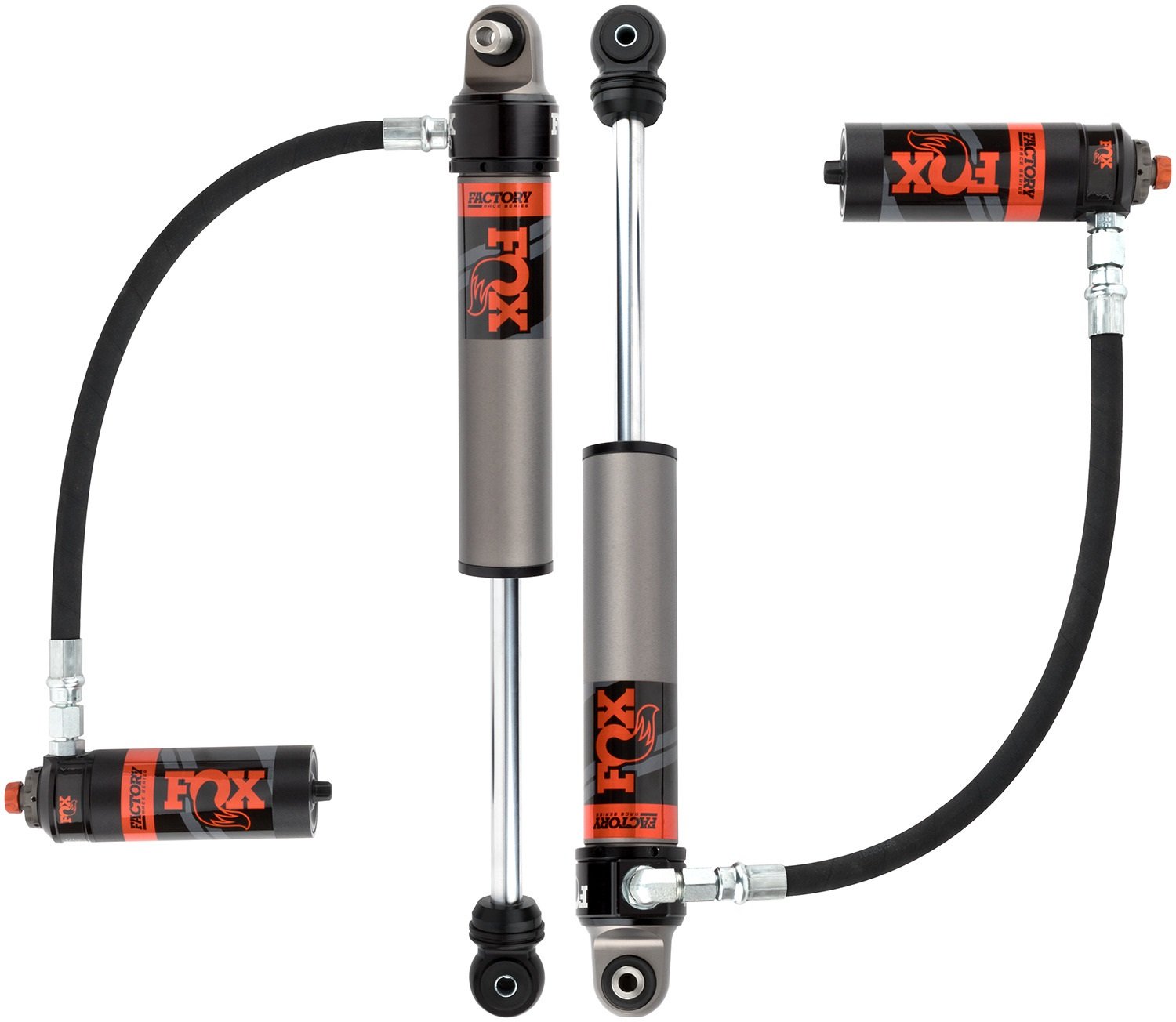 Fox® Racing Shox Performance Elite Series  Reservoir Front Adjustable  Shocks for 18-22 Jeep Wrangler JL & Gladiator JT | Quadratec