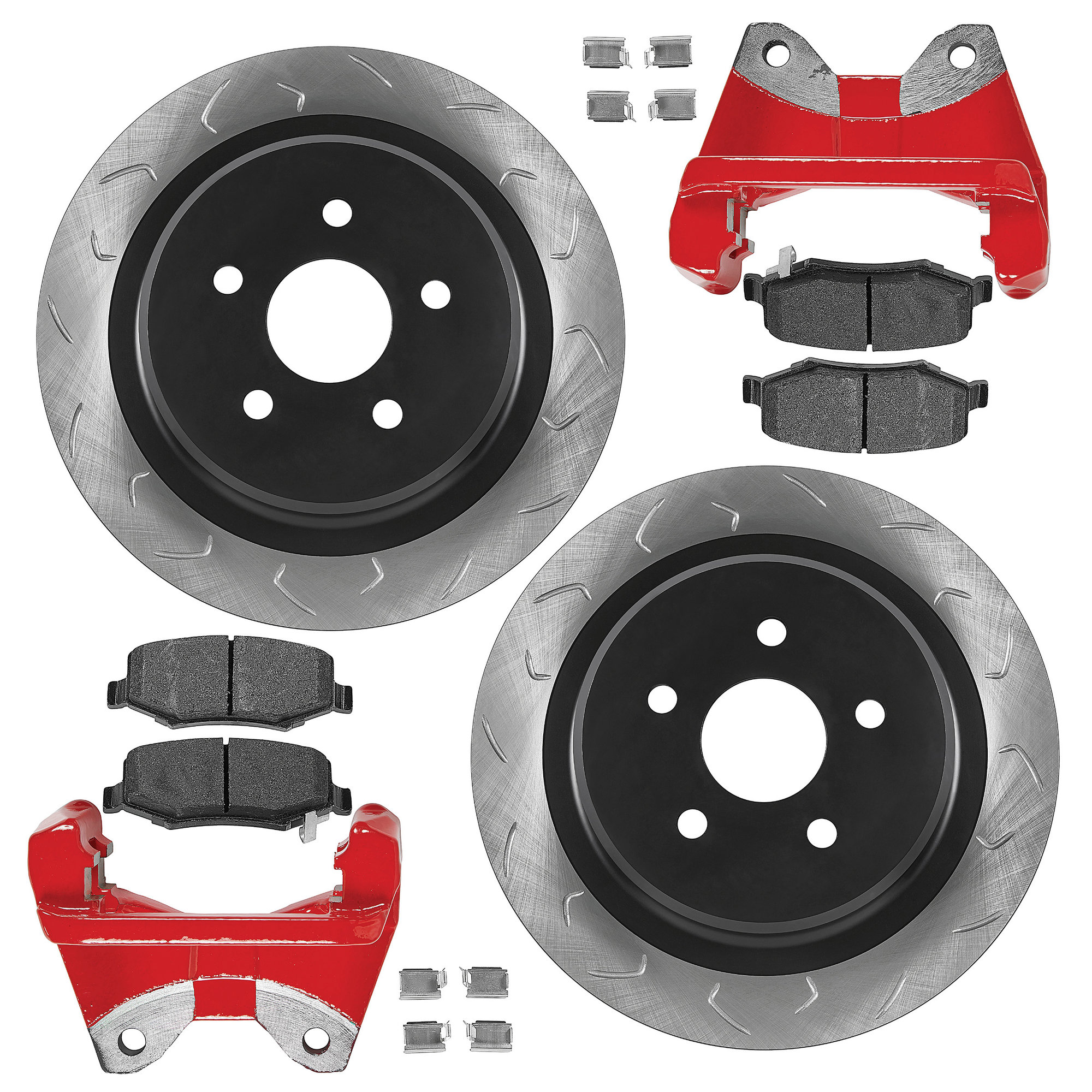 G2 Axle & Gear 79-2052-1 Rear Big Brake kit for 07-18 Jeep Wrangler JK |  Quadratec