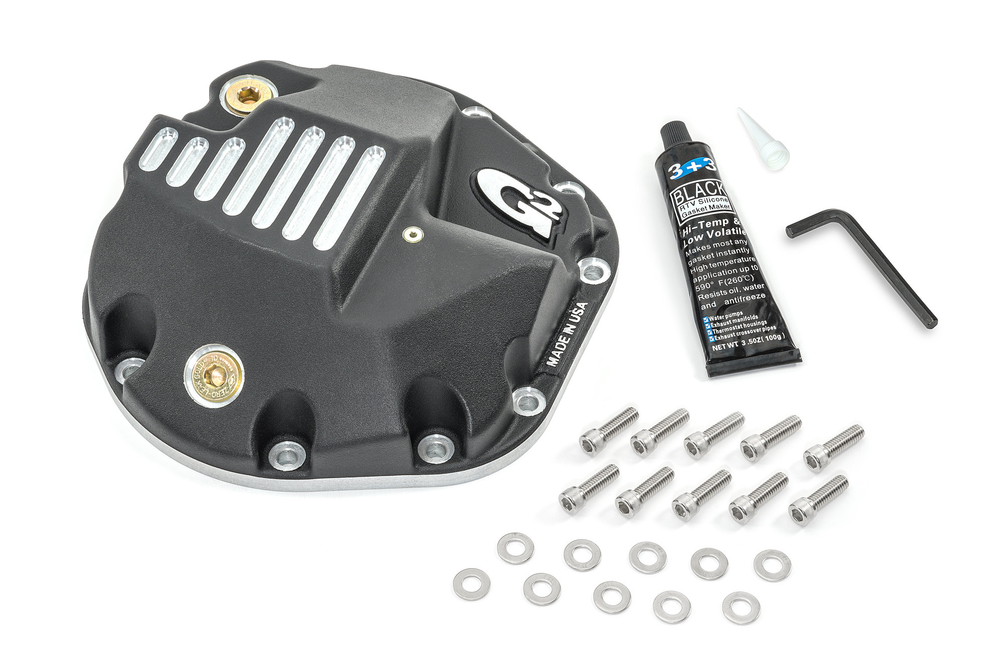 G2 Axle & Gear 402033MB Brute Aluminum Differential Cover in Satin