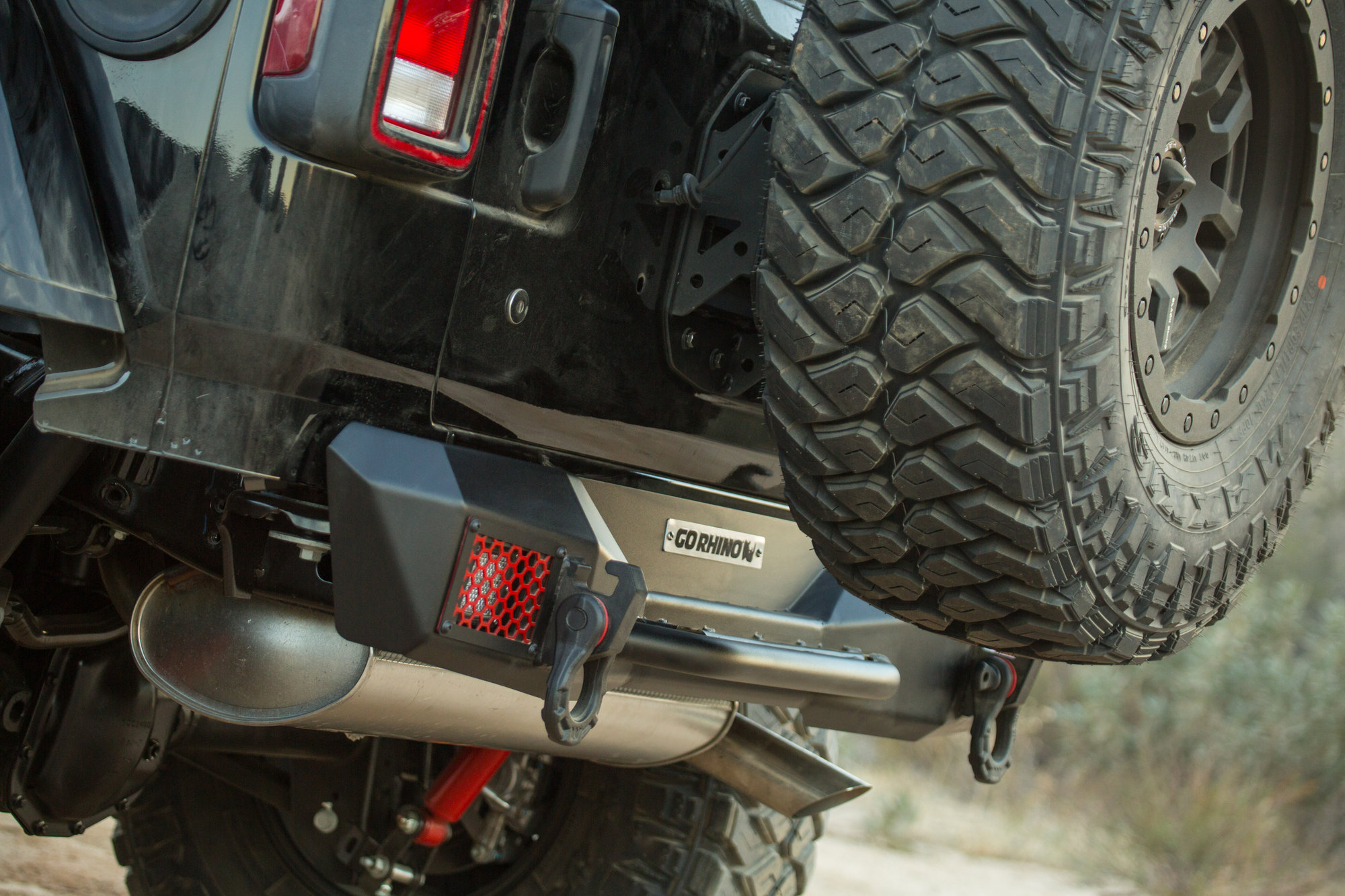 Go Rhino 371100T Rockline Rear Stubby Bumper for 18-20 Jeep Go Rhino 371100T Rockline Rear Stubby Bumper for 18-20 Jeep