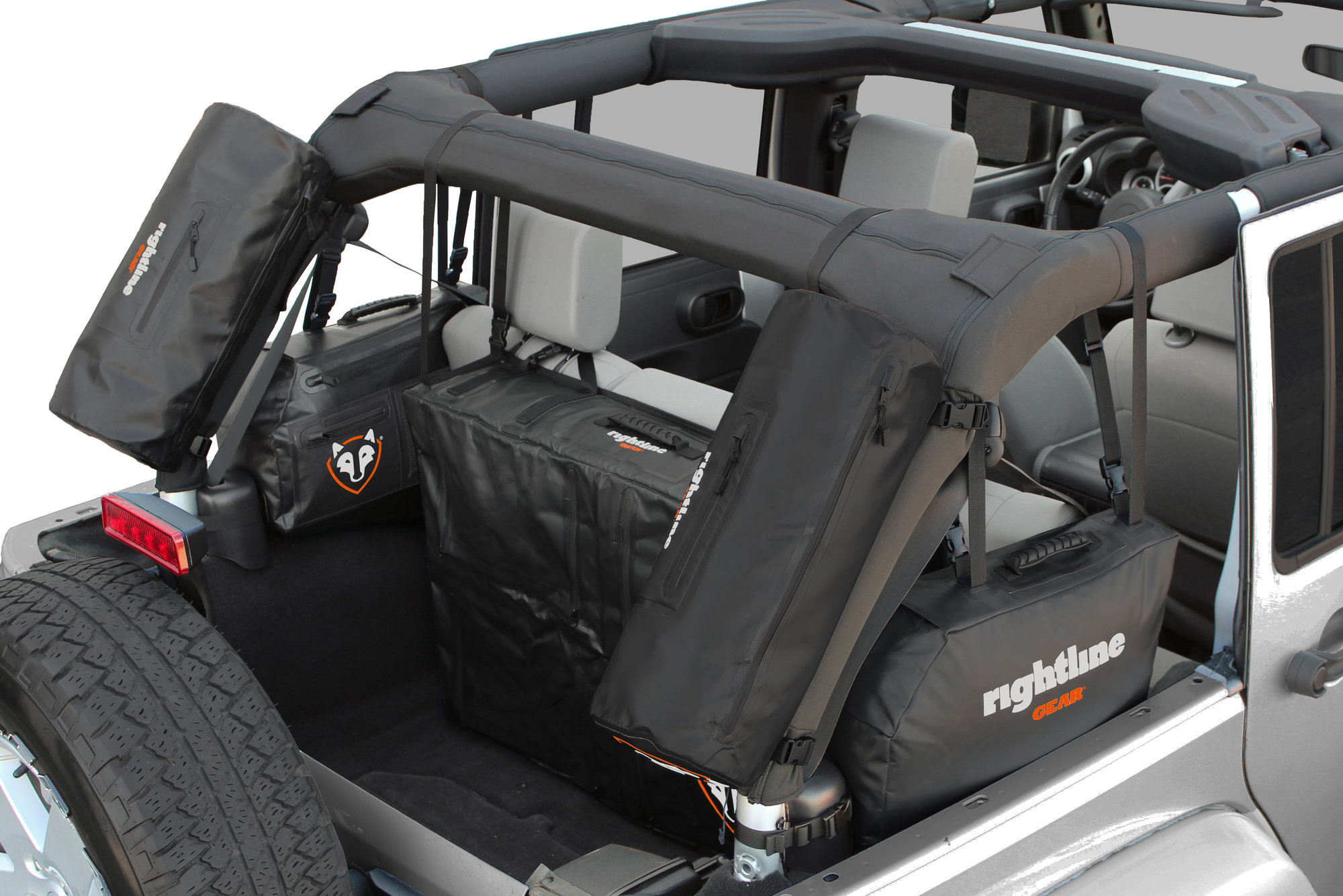 Rightline Gear 4x4 Side Storage Bags For 07 18 Jeep