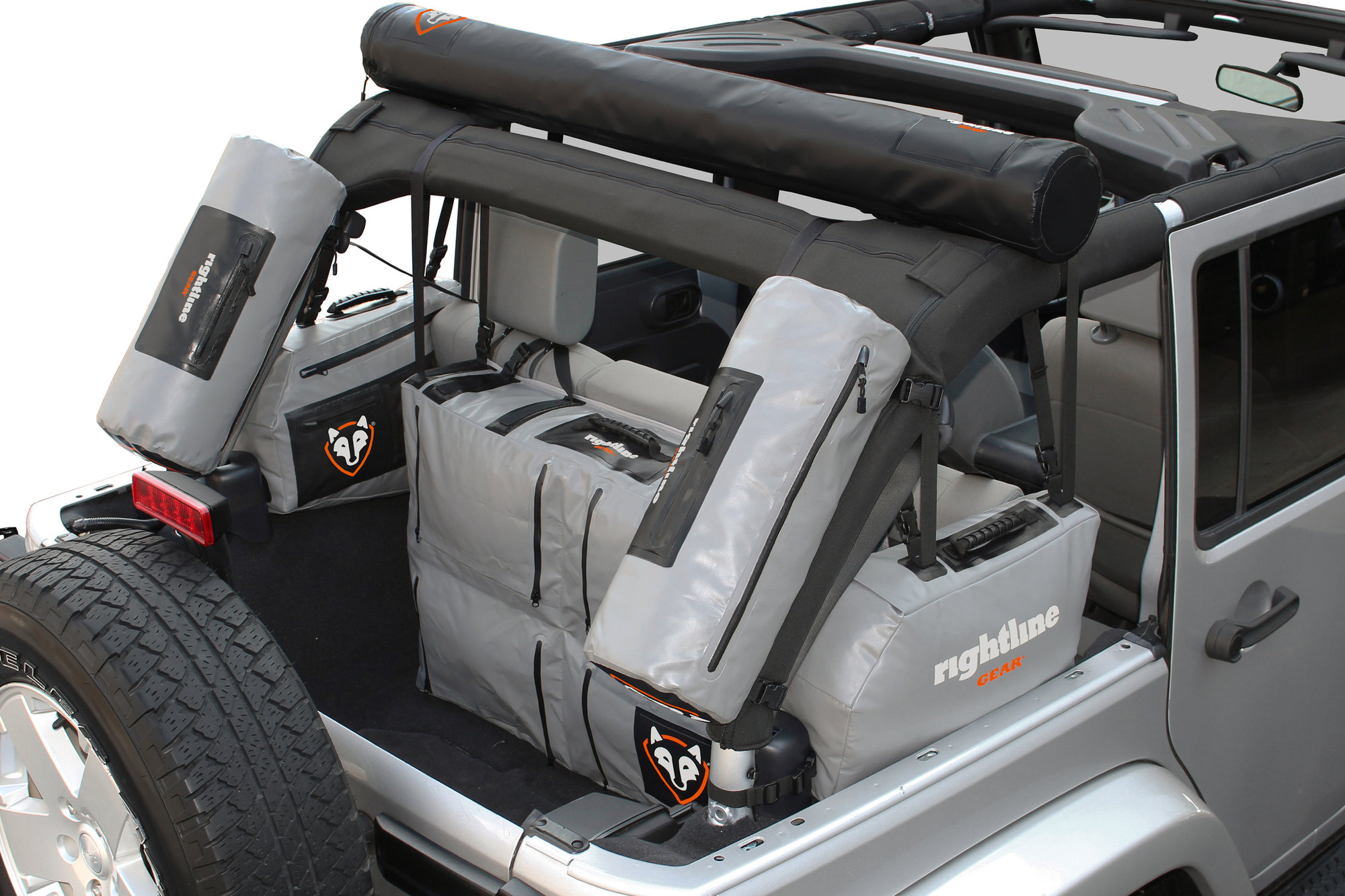 Rightline Gear 4x4 Trunk Storage Bag for 0718 Jeep Wrangler JK Quadratec