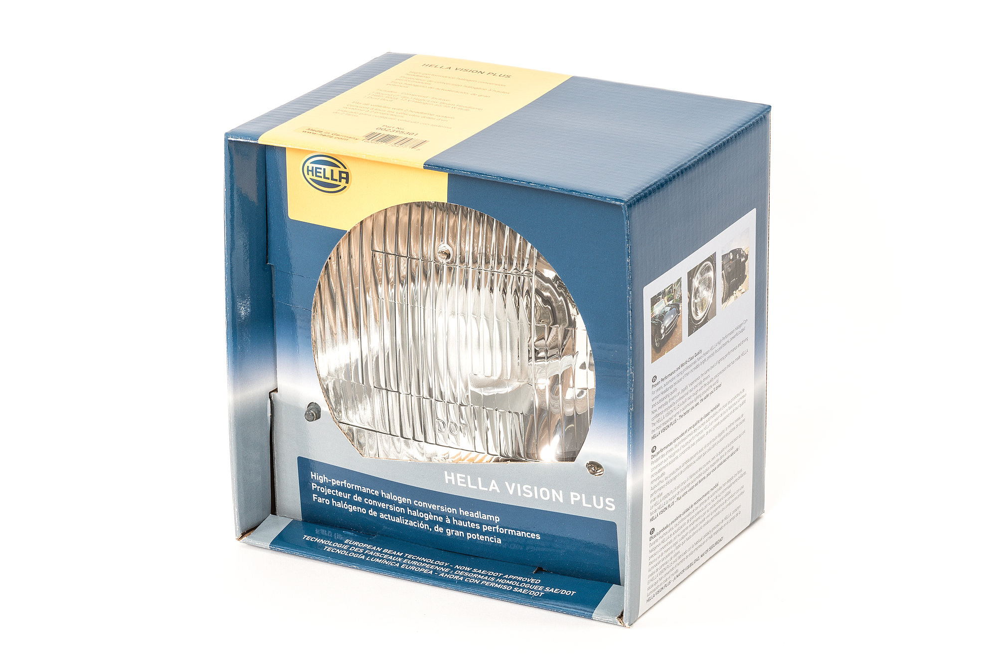 Hella 002395301 Vision Plus 7 Quot Round Hb2 Conversion