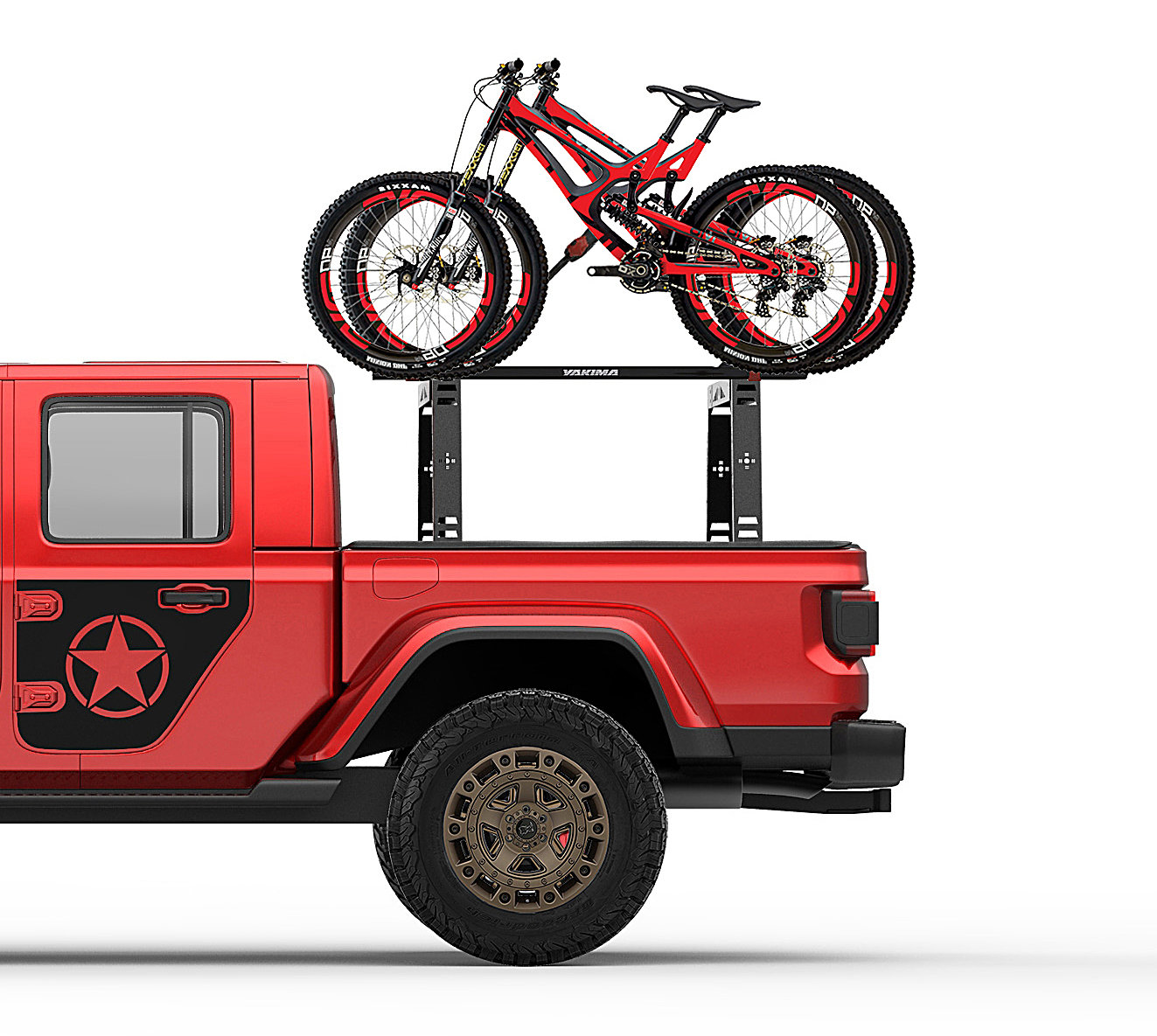 Hobbs 6700 002 Freedom Sport Rack For 2020 Jeep Gladiator