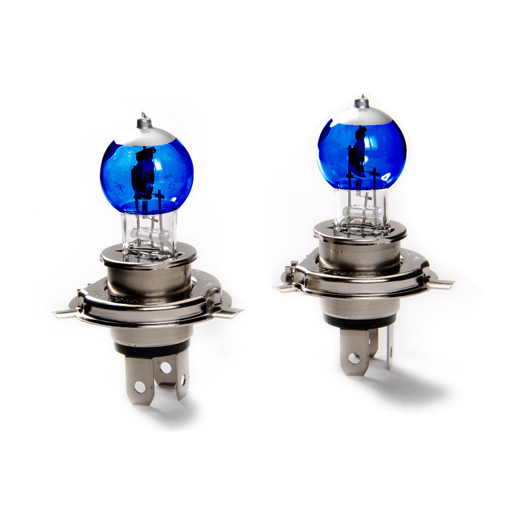 IPF 4X42 Fatboy II Xenon Blue H4 Bulbs Pair Quadratec
