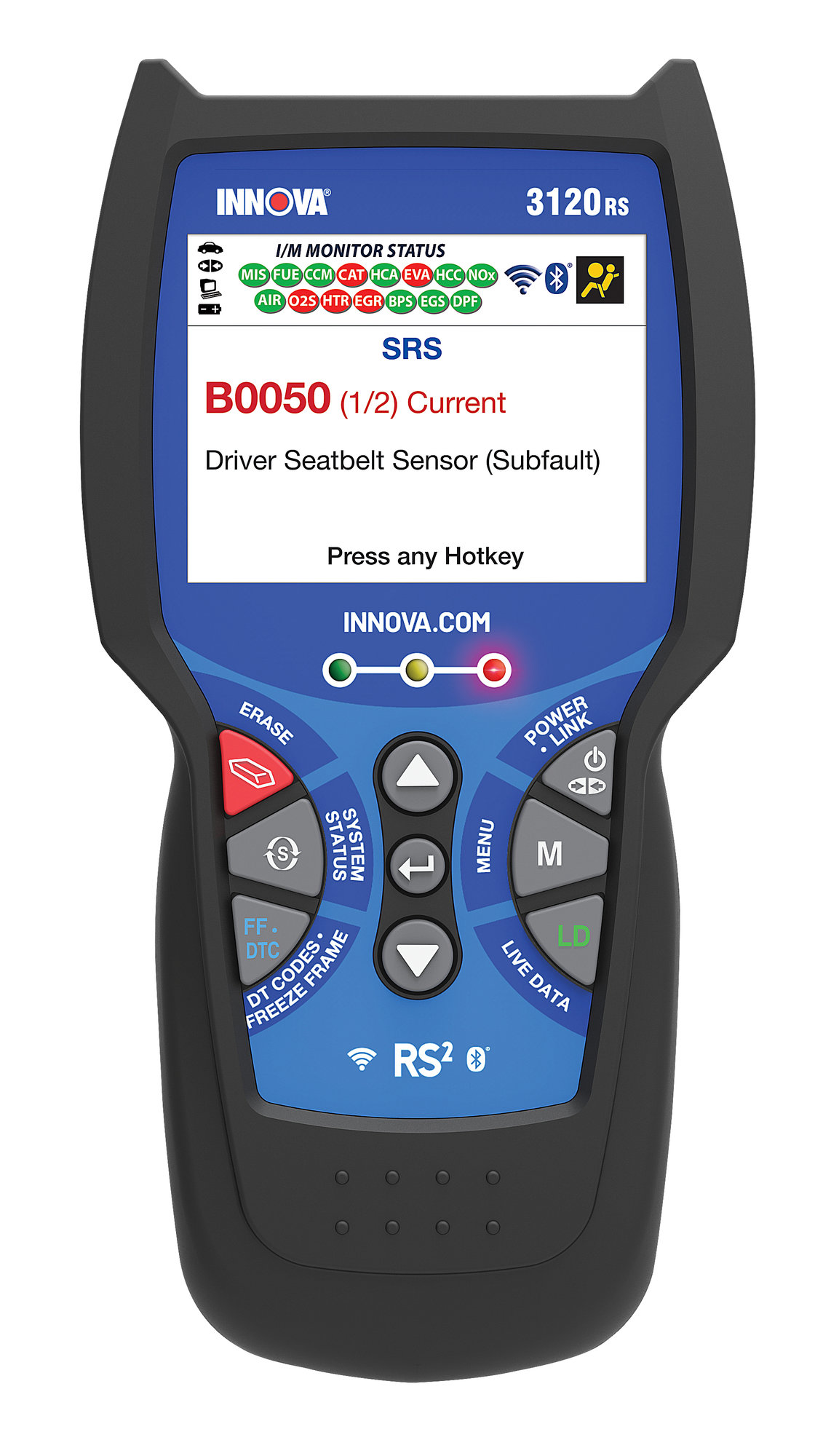 Innova FixAssist 3120RS WiFi, Bluetooth, Cable OBD1 & OBD2 Scanner