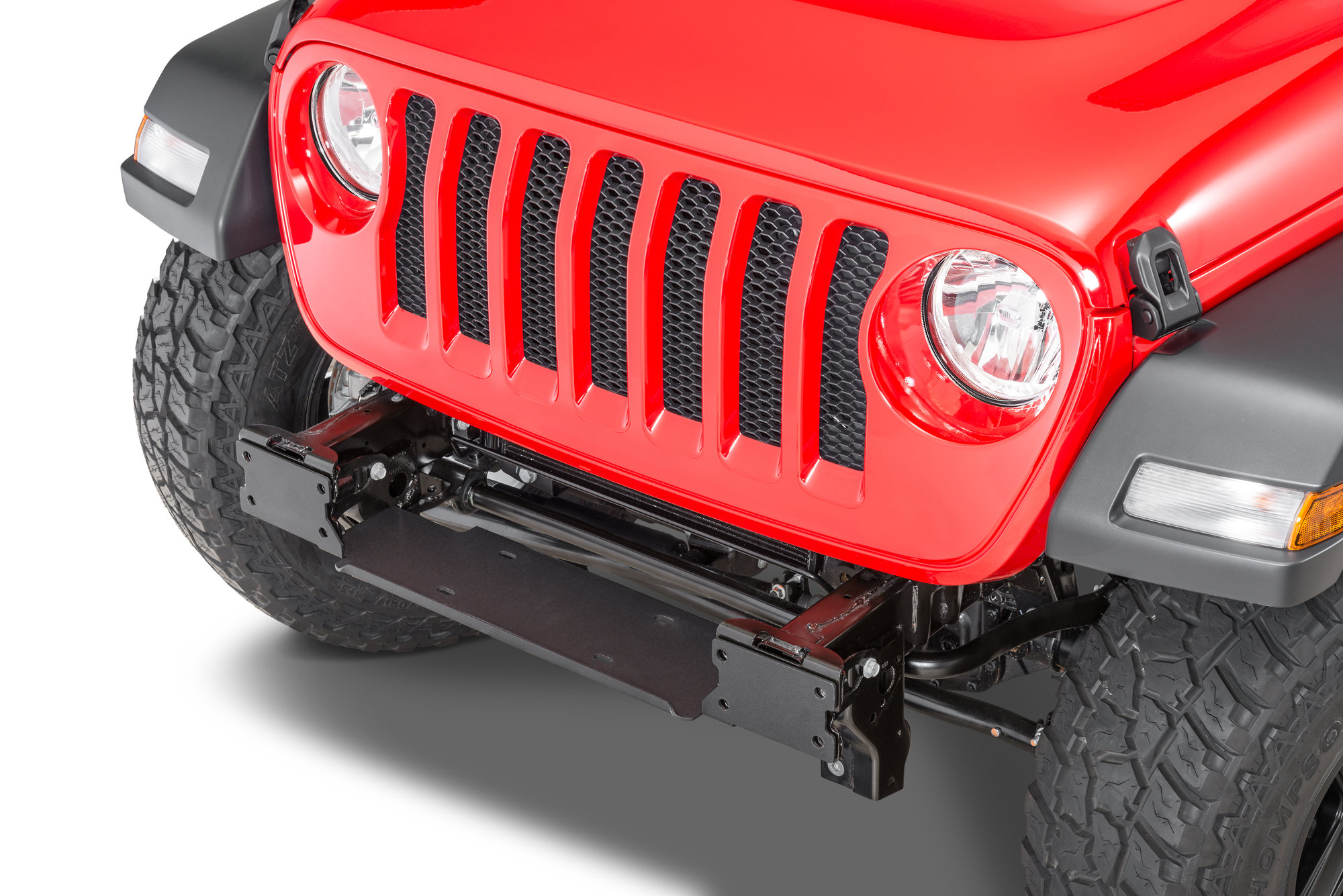 JCR Offroad JLHRWPPC Winch Mount Plate for 1822 Jeep Wrangler JL