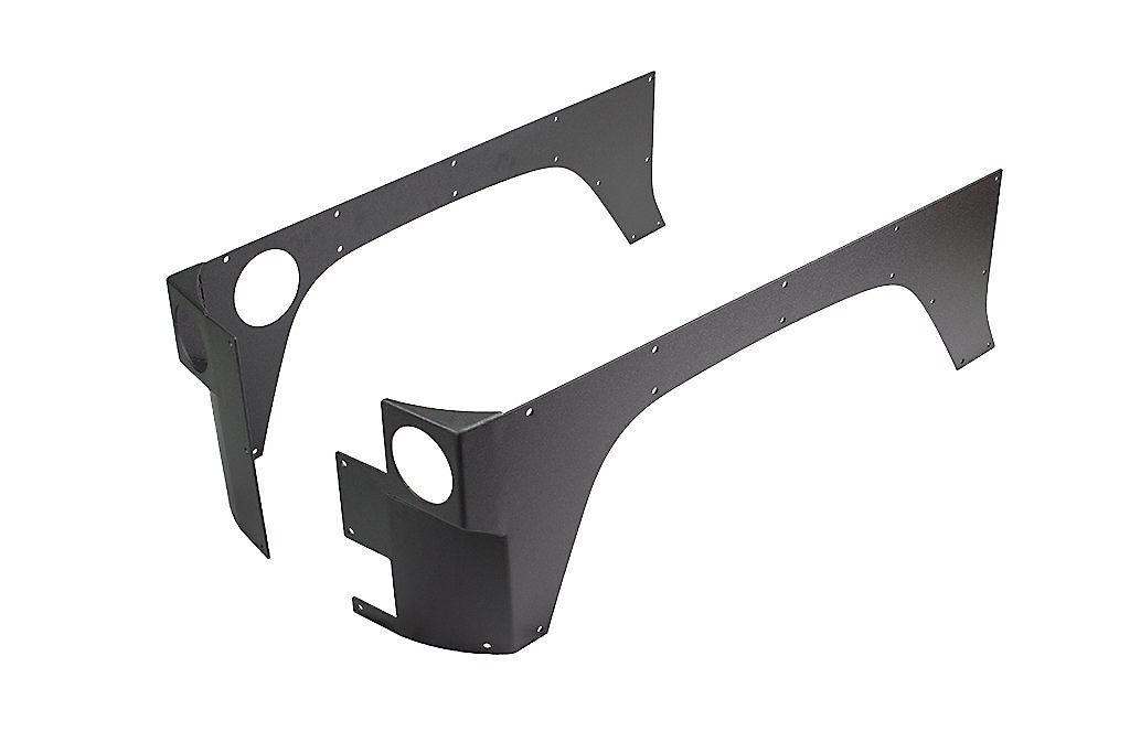 JCR Offroad Rear Corner Armor Pair for 0718 Jeep Wrangler JK 2 Door